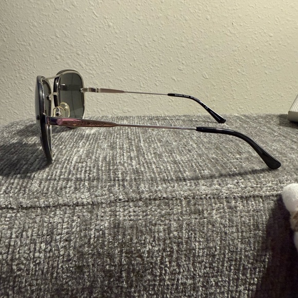 Michael Kors Black Aviator Sunglasses - Picture 2 of 4